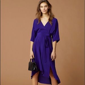 DVF  Eloise 100% silk wrap dress